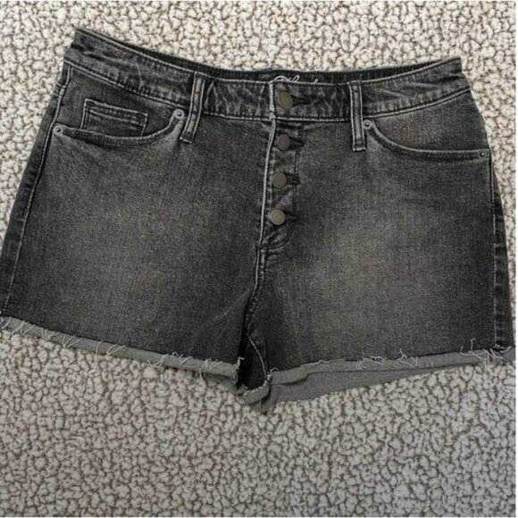 Universal Thread Button Fly Shortie Shorts Size 6 - Picture 2 of 8